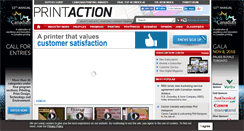 Desktop Screenshot of printaction.com